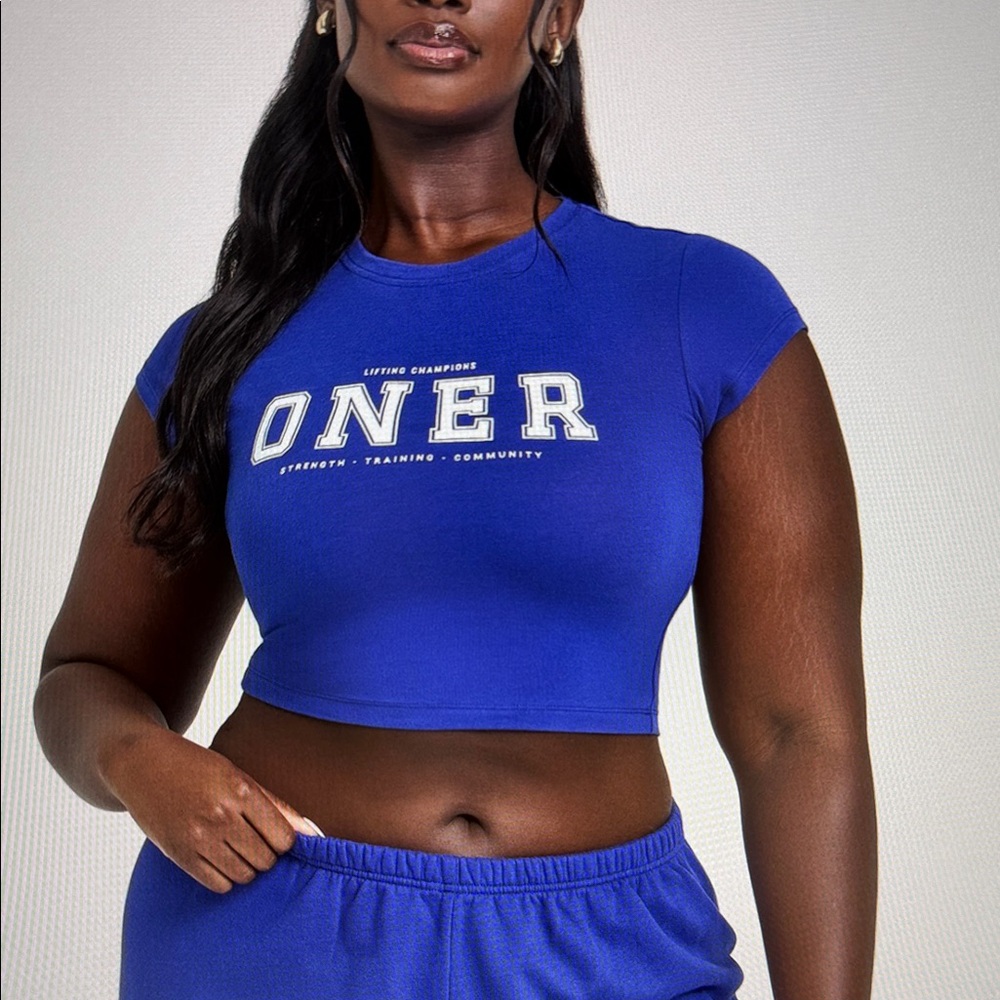 Oner Active Blue Crop Top